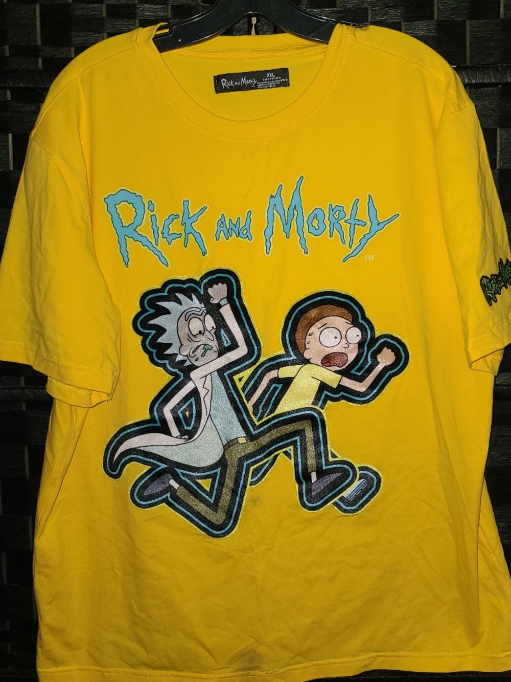MENS FREEZE MAX RUN Rick & Morty t- shirt size 2XL excellent condition